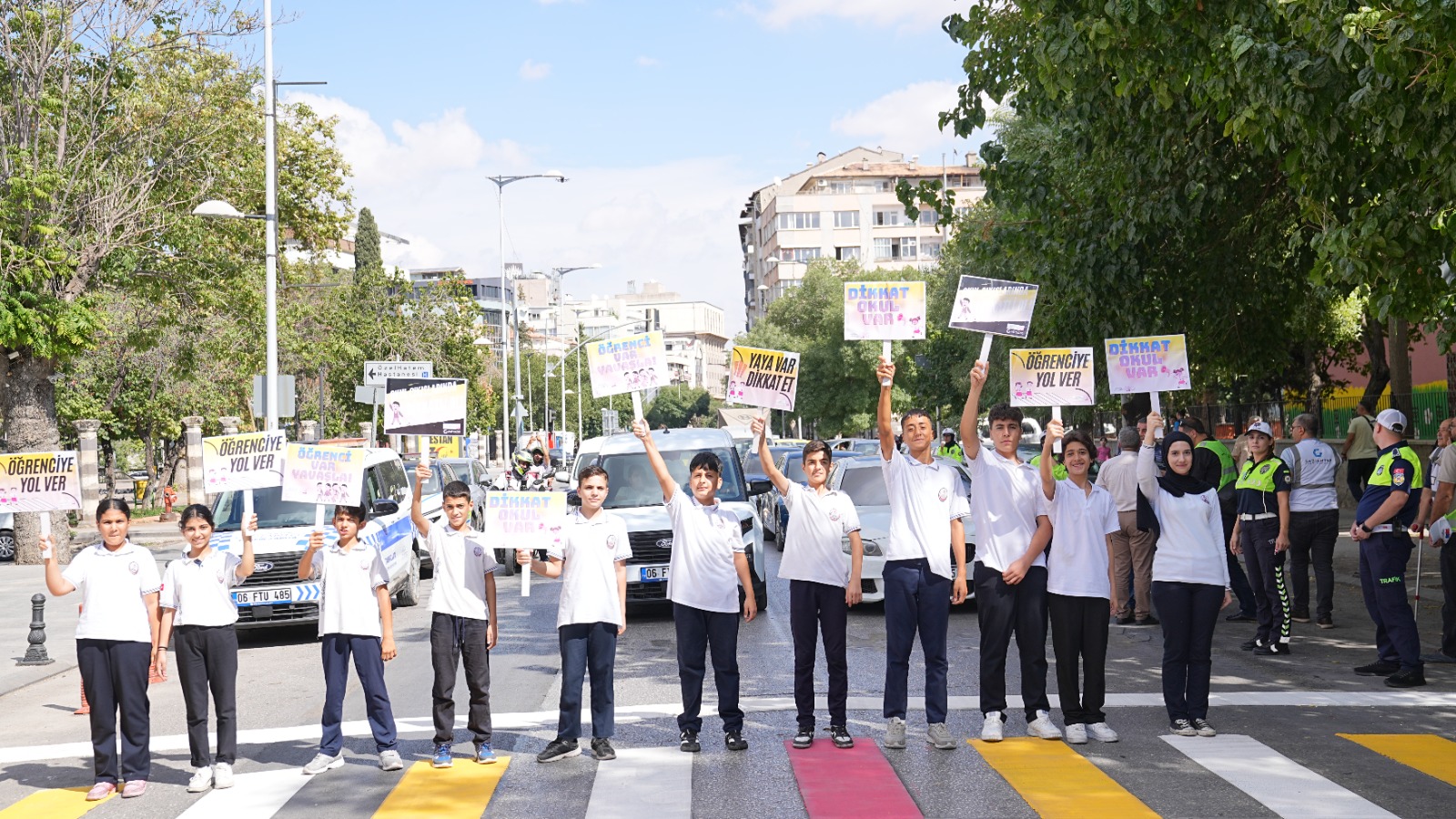 Ulaşım ve Trafik Çalışma Grubu, Yaya Geçidi etkinliği 